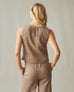 Women's Linen Tank - Pine Bark